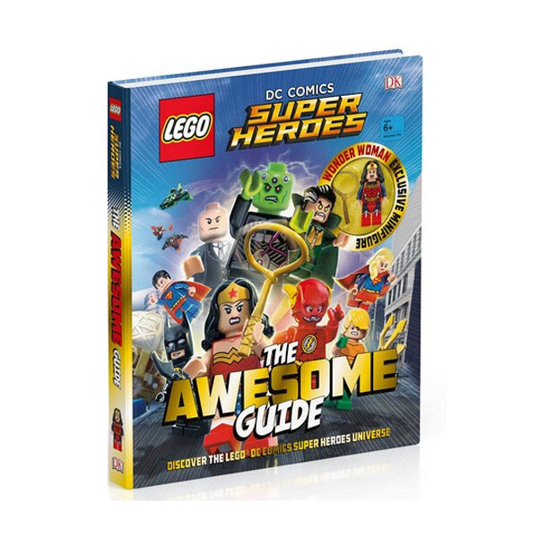 Lego(r) DC Comics Super Heroes the Awesome Guide [With Toy] (Hardcover)