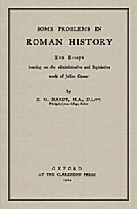 Some Problems in Roman History (Hardcover)