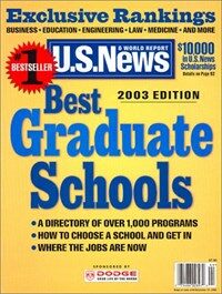 Best graduate schools : plus : a directory of business, edcation, engineering, law, and medical schools 2003 Edition