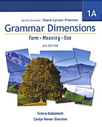 Grammar Dimensions 1A (Paperback)