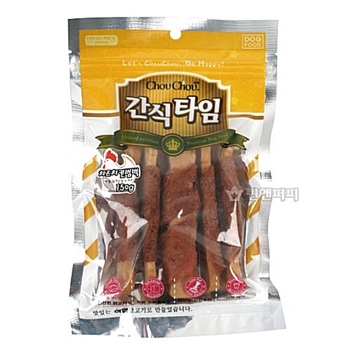 슈슈 간식타임 치즈치킨 범벅 150g