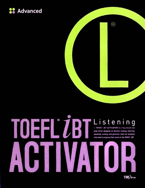 [중고] TOEFL IBT Activator Listening Advanced (교재 + CD 4장)