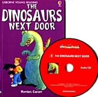 [중고] Usborne Young Reading Set 1-08 : The Dinosaurs Next Door (Paperback + Audio CD 1장)