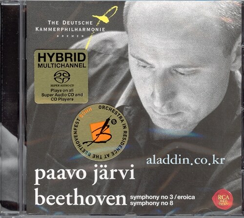 [중고] [수입] 베토벤 : 교향곡 3번 ‘에로이카‘ & 8번 [SACD Hybrid]