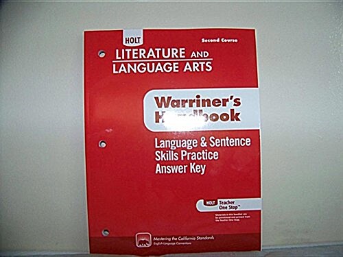 Language/Sent Skl Anky Crs2 Hllawh 2010 (Paperback)