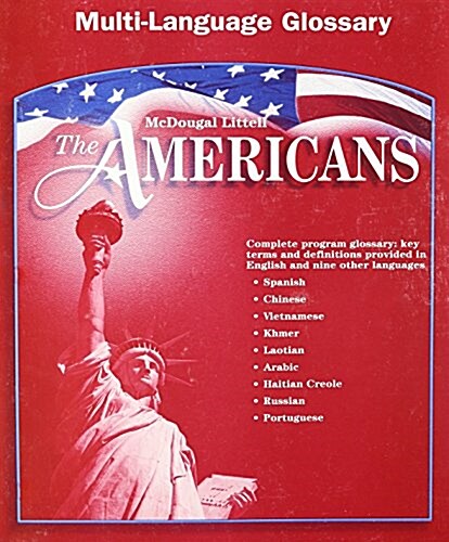The Americans: Multi-Language Glossary (Paperback)