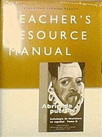 McDougal Littell Nextext: Abriendo Puertas Literatura Teacher Resource Manual Volumes 1-2 Package (Hardcover)