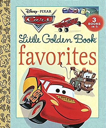 Cars Little Golden Book Favorites (Disney/Pixar Cars) (Hardcover)