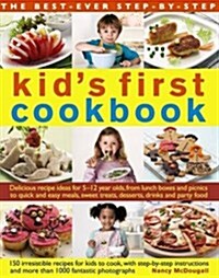 Best Ever Step-by-Step Kids First Cookbook (Paperback)