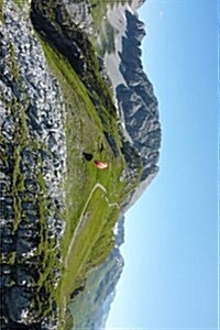 Paragliding in the Mountains: Blank 150 Page Lined Journal for Your Thoughts, Ideas, and Inspiration (Paperback)