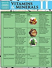 Vitamins & Minerals II (Speedy Study Guides: Academic) (Paperback)