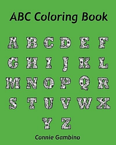 ABC: Adult Coloring Book: Activity Book (Paperback)