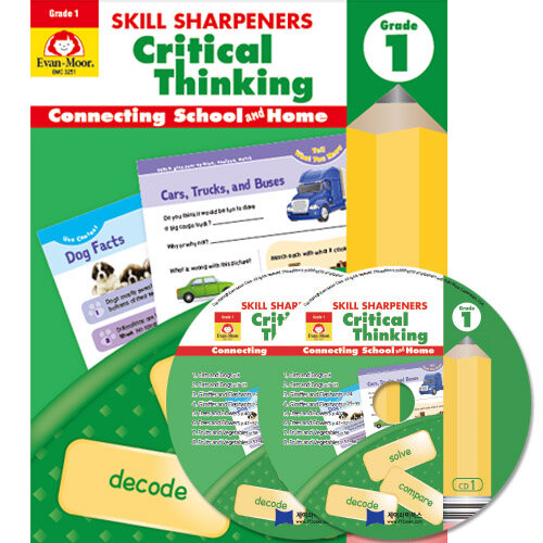 Skill Sharpeners: Critical Thinking, Grade 1 Workbook (Paperback, Student)