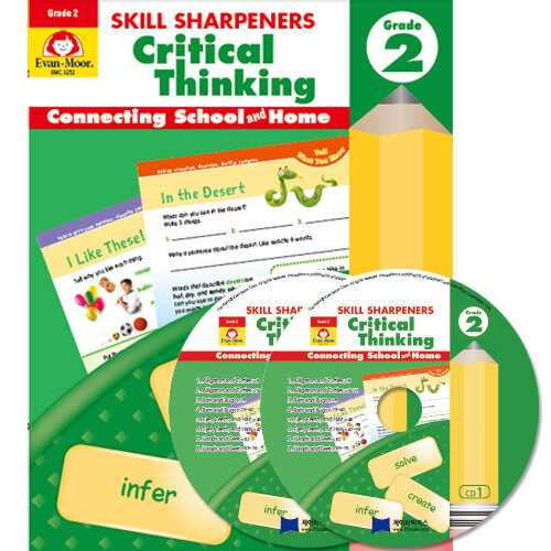 Skill Sharpeners: Critical Thinking, Grade 2 Workbook (Paperback, Student)