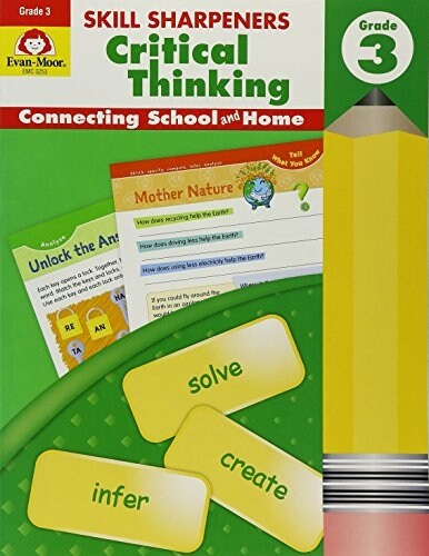 Skill Sharpeners: Critical Thinking, Grade 3 Workbook (Paperback, Student)