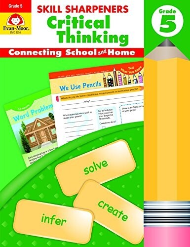 Skill Sharpeners: Critical Thinking, Grade 5 Workbook (Paperback, Student)