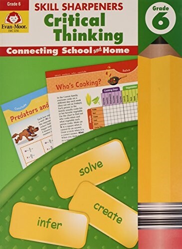 Skill Sharpeners: Critical Thinking, Grade 6 Workbook (Paperback, Student)
