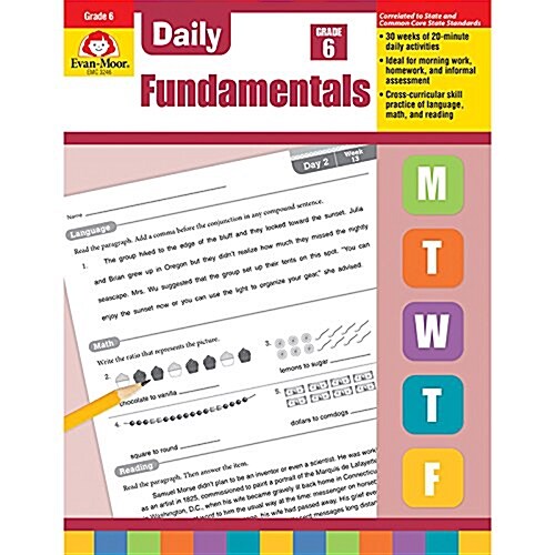 [Evan-Moor] Daily Fundamentals Grade 6 : Student Book (Paperback)