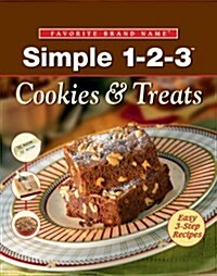 Simple 1-2-3 Cookies and Treats (Favorite Brand Name Recipes) (Spiral-bound)
