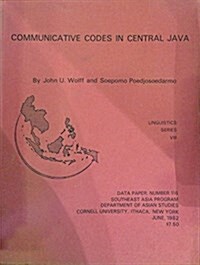 Communicative Codes In Central Java, Data-116 (Paperback)