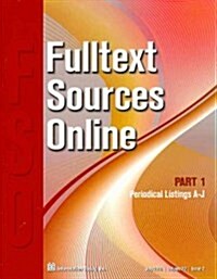 Fulltext Sources Online July 2010 (Paperback)