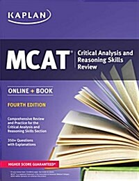 MCAT Critical Analysis and Reasoning Skills Review 2018-2019: Online + Book (Paperback)