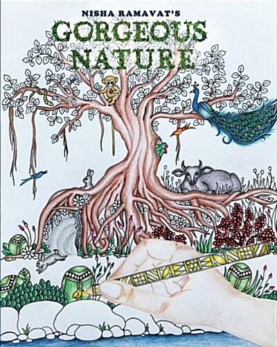 Gorgeous Nature: Amazing Coloring Book (Paperback)