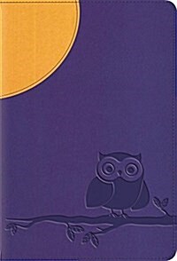 ESV Large Print Compact Bible (Trutone, Moonlight Owl) (Imitation Leather)