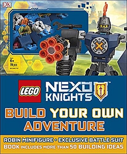 Lego Nexo Knights Build Your Own Adventure (Hardcover)