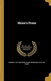 Heines Prose (Hardcover)