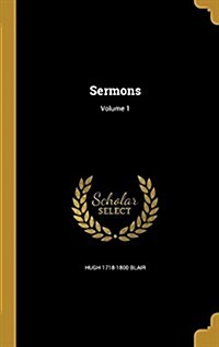 Sermons; Volume 1 (Hardcover)