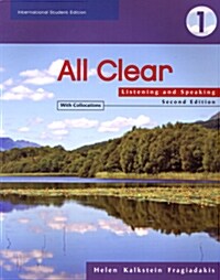 All Clear Listening and Speaking 1 : Student Book (Paperback, 2nd Edition)