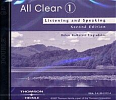 All Clear Listening and Speaking 1 : Audio CD (CD 2장, 2nd Edition)