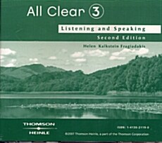 All Clear Listening and Speaking 3 : Audio CD (CD 3장, 2nd Edition)