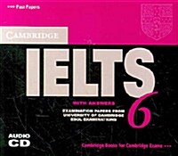 [중고] Cambridge IELTS 6 (Audio CD 2장, 교재별매)
