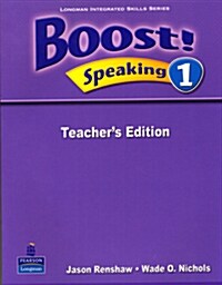 [중고] Boost! Speaking 1 (Teacher‘s Edition)