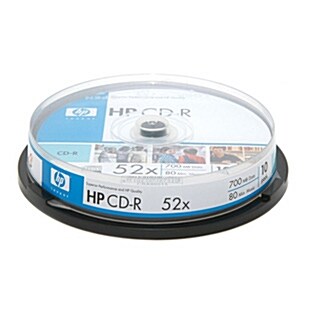 [HP정품] CD-R 10P - 52x, 700MB, 80Min