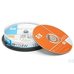 [HP정품] CD-RW 700MB 12X 케익 10장