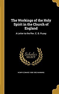 The Workings of the Holy Spirit in the Church of England: A Letter to the REV. E. B. Pusey (Hardcover)