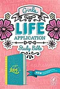 Girls Life Application Study Bible NLT (Imitation Leather)