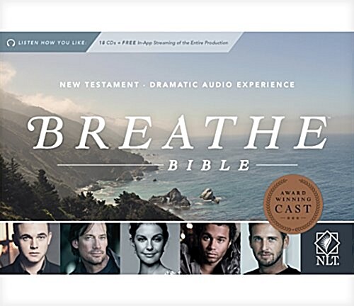 Breathe Bible Audio New Testament-NLT (Audio CD)