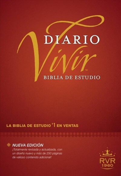 Biblia de Estudio del Diario Vivir Rvr60 (Hardcover, Revised)