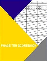 Phase Ten Scorebook (Paperback)