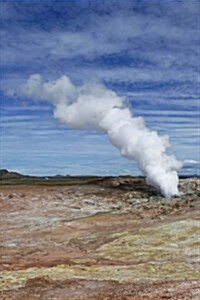 A Volcanic Steam Plume in Iceland: Blank 150 Page Lined Journal for Your Thoughts, Ideas, and Inspiration (Paperback)
