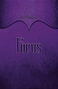 Focus Journal: Purple 5.5x8.5 240 Page Lined Journal Notebook Diary (Volume 1) (Paperback)