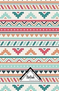 Notebook Journal Dot-Grid, Graph, Lined, No lined: Pastel Triangle Minimal Tribal: Small Pocket Notebook Journal Diary, 120 pages, 5.5 x 8.5 (Paperback)