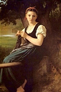 The Knitting Girl by William-Adolphe Bouguereau - 1869: Journal (Blank / Lined (Paperback)