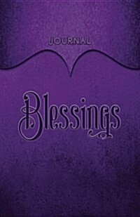 Blessings Journal: Purple 5.5x8.5 240 Page Lined Journal Notebook Diary (Volume 1) (Paperback)