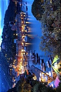 Portofino at Night in Italy Journal: 150 Page Lined Notebook/Diary (Paperback)