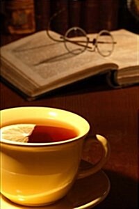 Hot Tea with Lemon and a Good Book Journal: 150 Page Lined Notebook/Diary (Paperback)